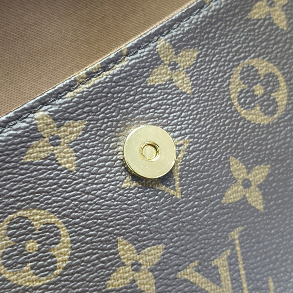 IVY Monogram Coated Canvas Brown