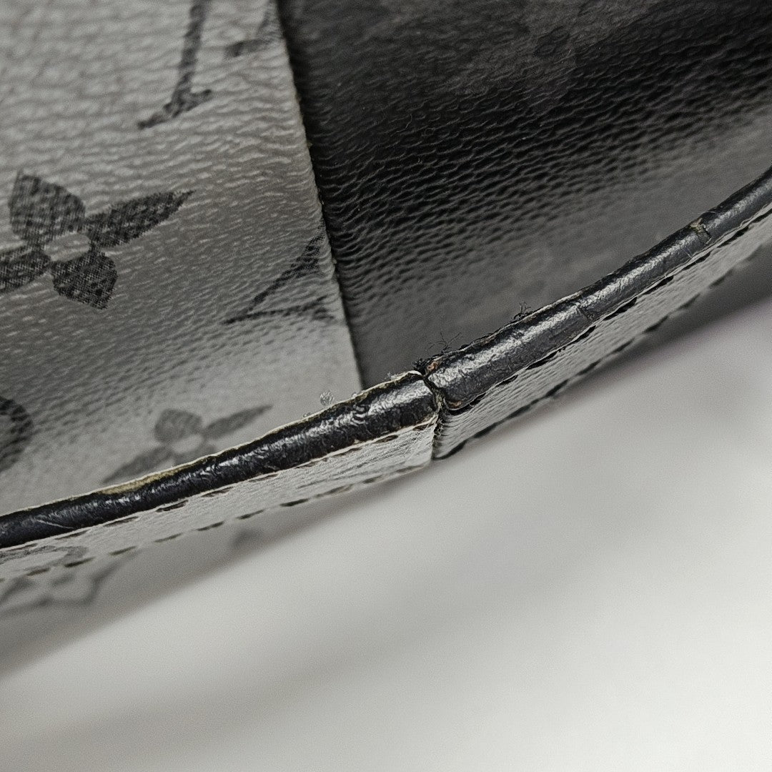 Monogram Coated Canvas Mini Gray
