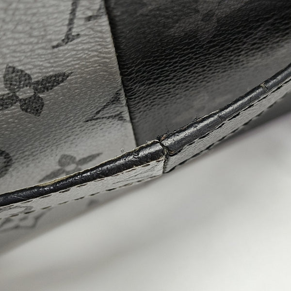 Monogram Coated Canvas Mini Gray