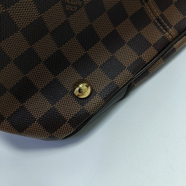 VERONA MM Damier Ebene Coated Canvas Brown