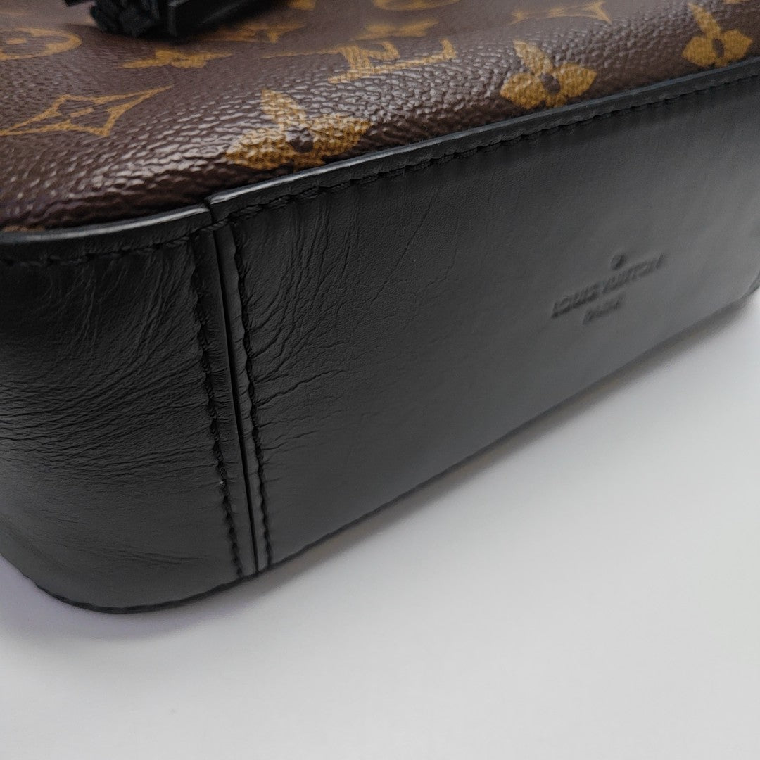 SAINTONGE Monogram Coated Canvas Brown