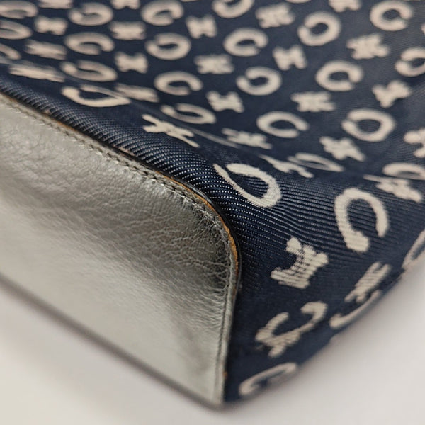 Fabric Tote Bag Blue