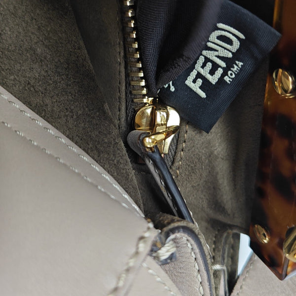 Peekaboo Medium Calfskin Beige