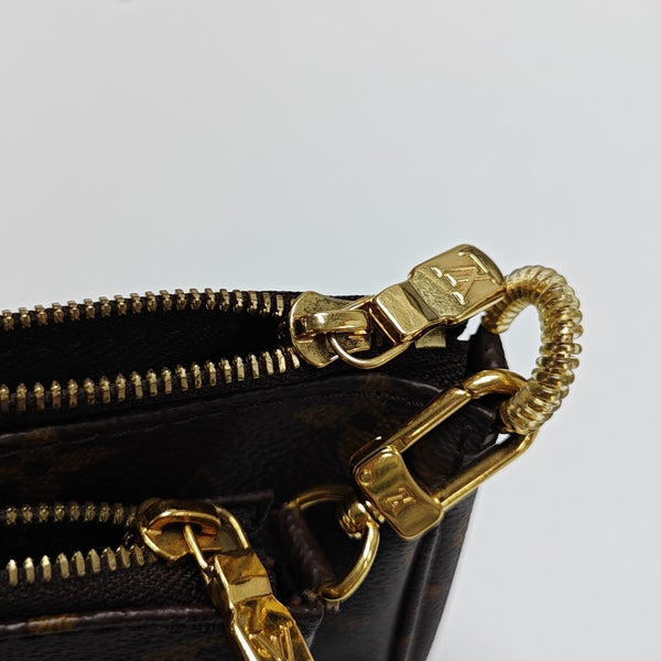 MULTI Monogram Coated Canvas Brown