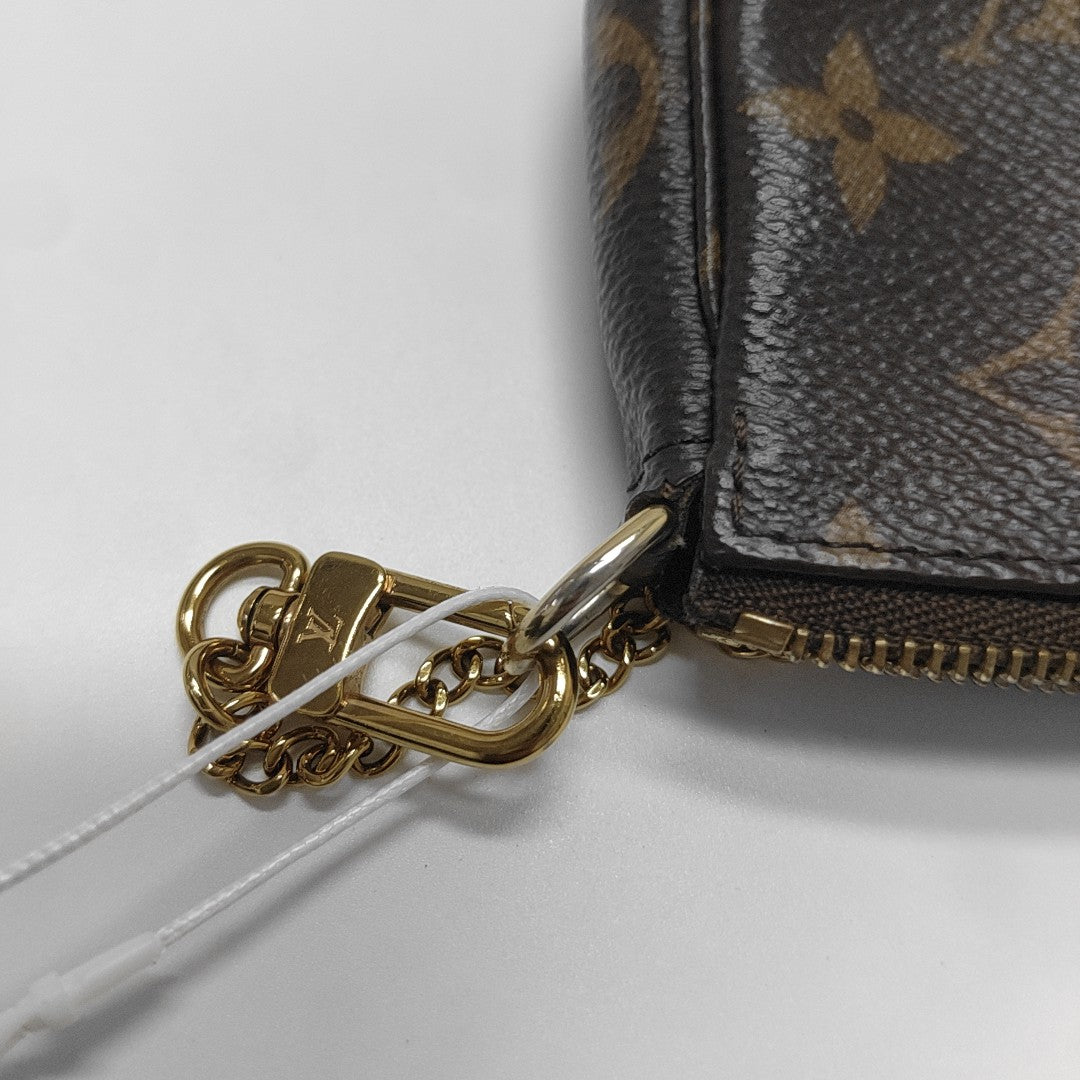 ACCESSOIRES Mini Monogram Coated Canvas Brown