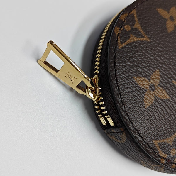 ONTHEGO PM Monogram Coated Canvas Brown