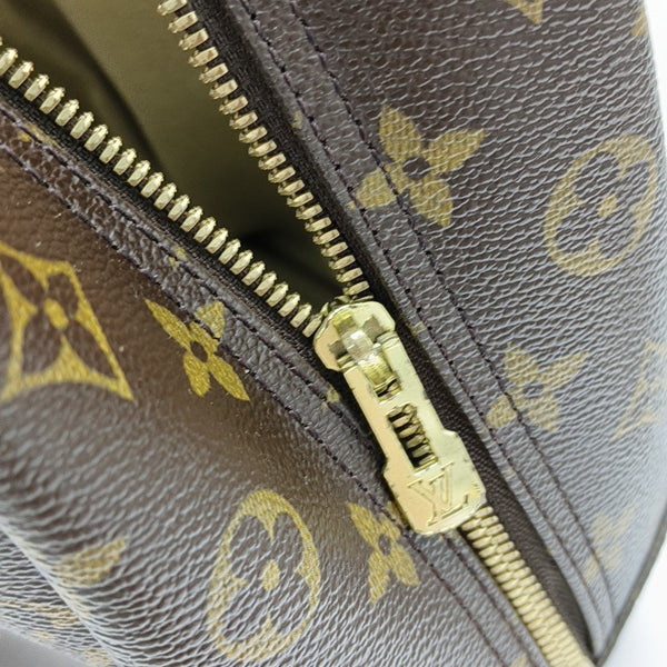 DEAUVILLE MM Monogram Coated Canvas Brown