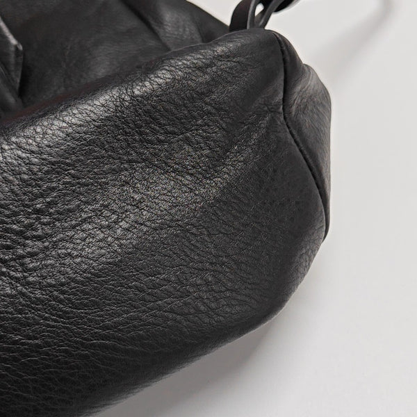 Calfskin Backpack Large Black