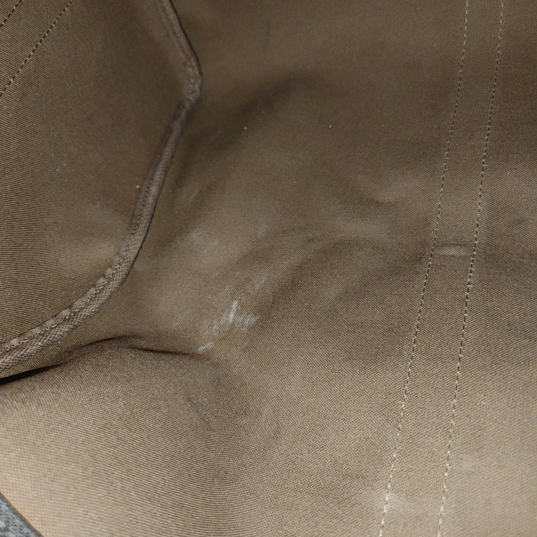 KEEPALL 50 Monogram Coated Canvas Brown
