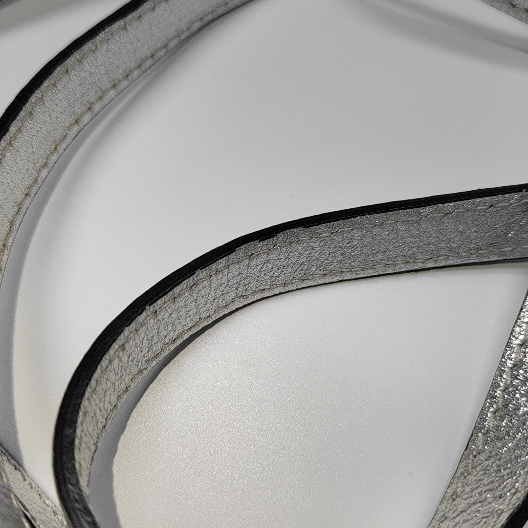 Macken Small Calfskin Silver