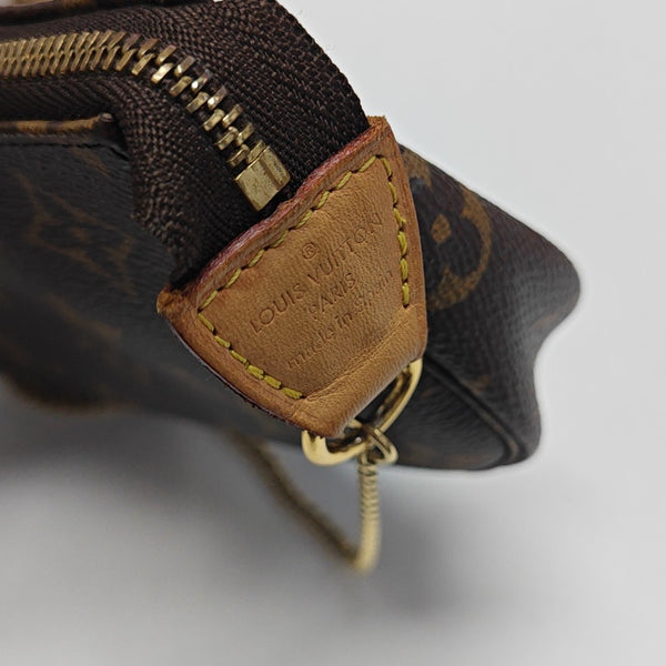 ACCESSOIRES Mini Monogram Coated Canvas Brown