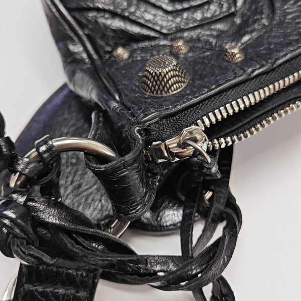 Le Cagole S Lambskin Black