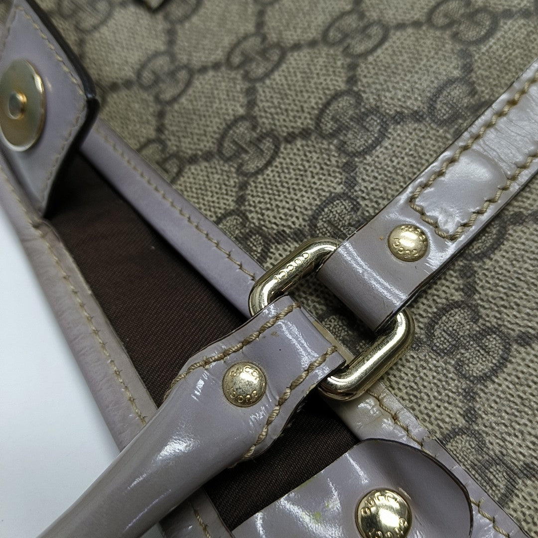 Monogram Coated Canvas Beige