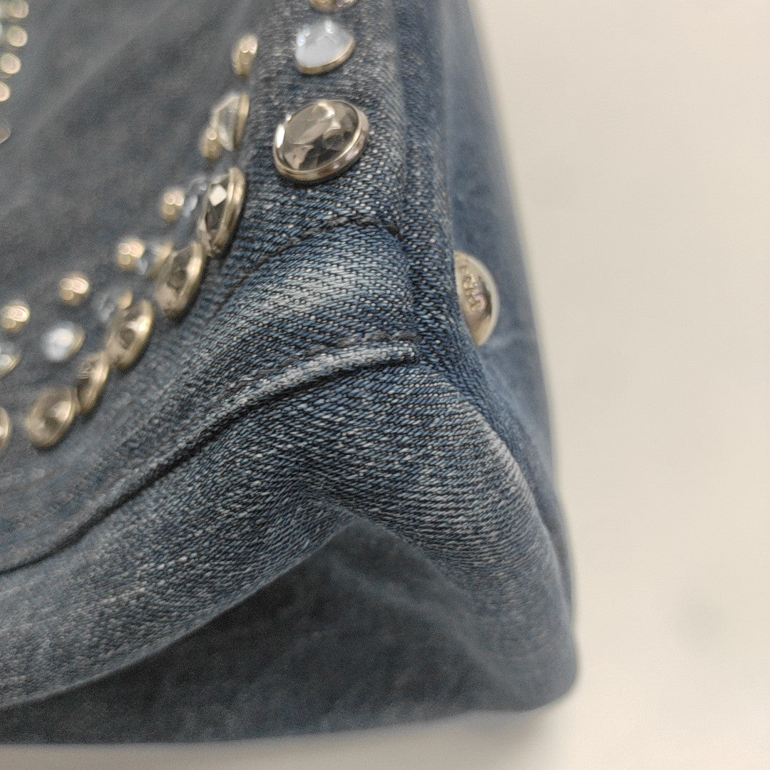 Denim Tote Bag Blue
