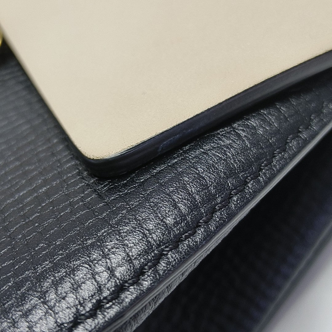 Drew Medium Calfskin Black