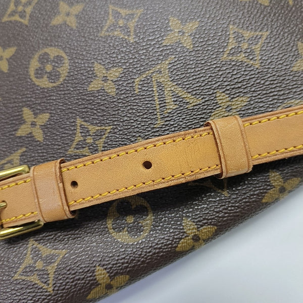 MUSETTE TANGO Monogram Coated Canvas Brown