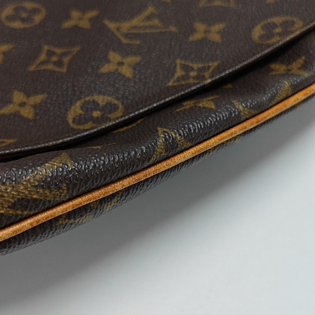 MUSETTE TANGO PM Monogram Coated Canvas Brown