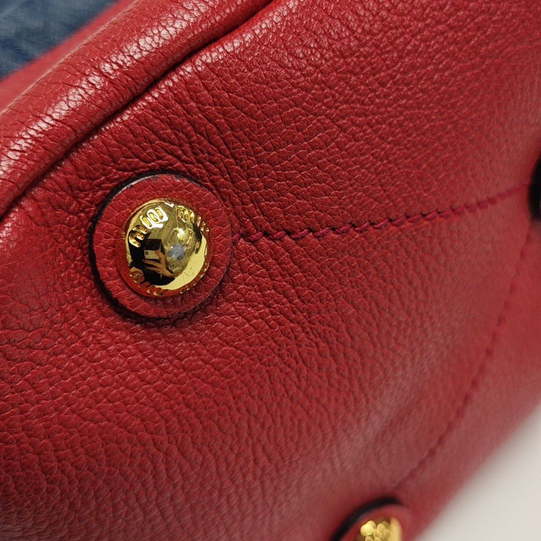 Denim Shoulder Bag Blue