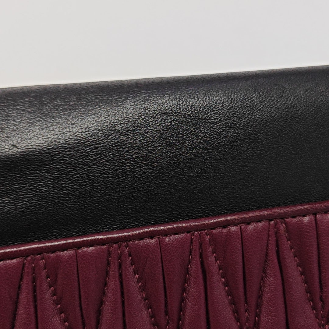 Crystal Quilted Lambskin Red