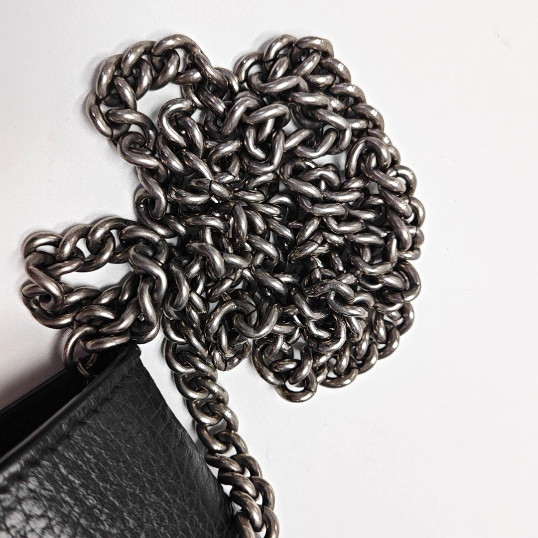 Authenticated pre-owned  Dionysus Mini Calfskin Black - Shoulder Bag at Looply
