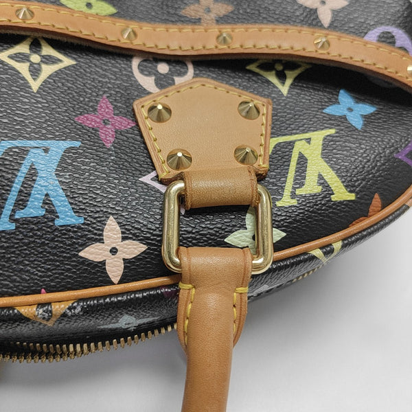 LV × TM DEAUVILLE Monogram Coated Canvas Black
