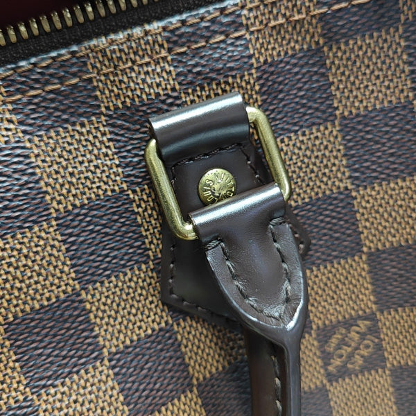 SPEEDY 30 Damier Ebene Coated Canvas Brown