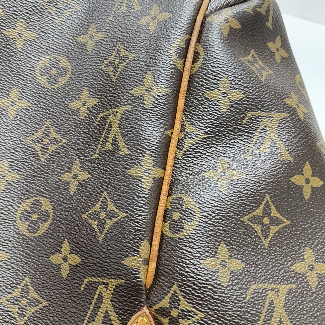 TOTALLY MM Monogram Coated Canvas Brown