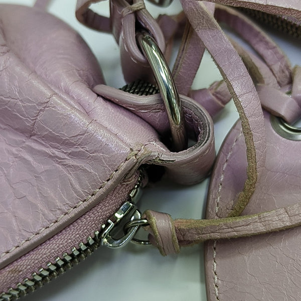 Le Cagole Mini Lambskin Pink