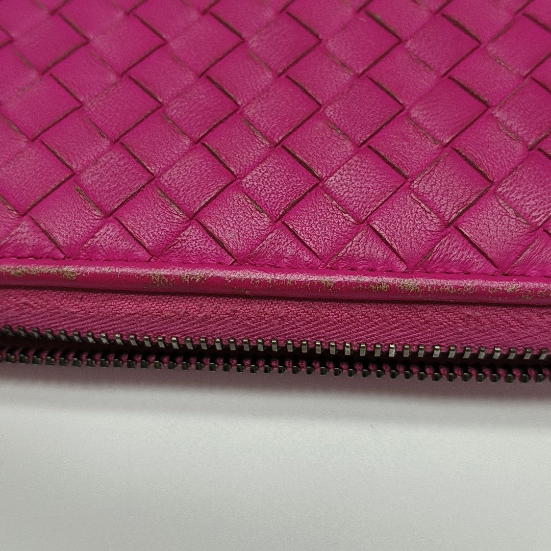 Lambskin Wallet Red