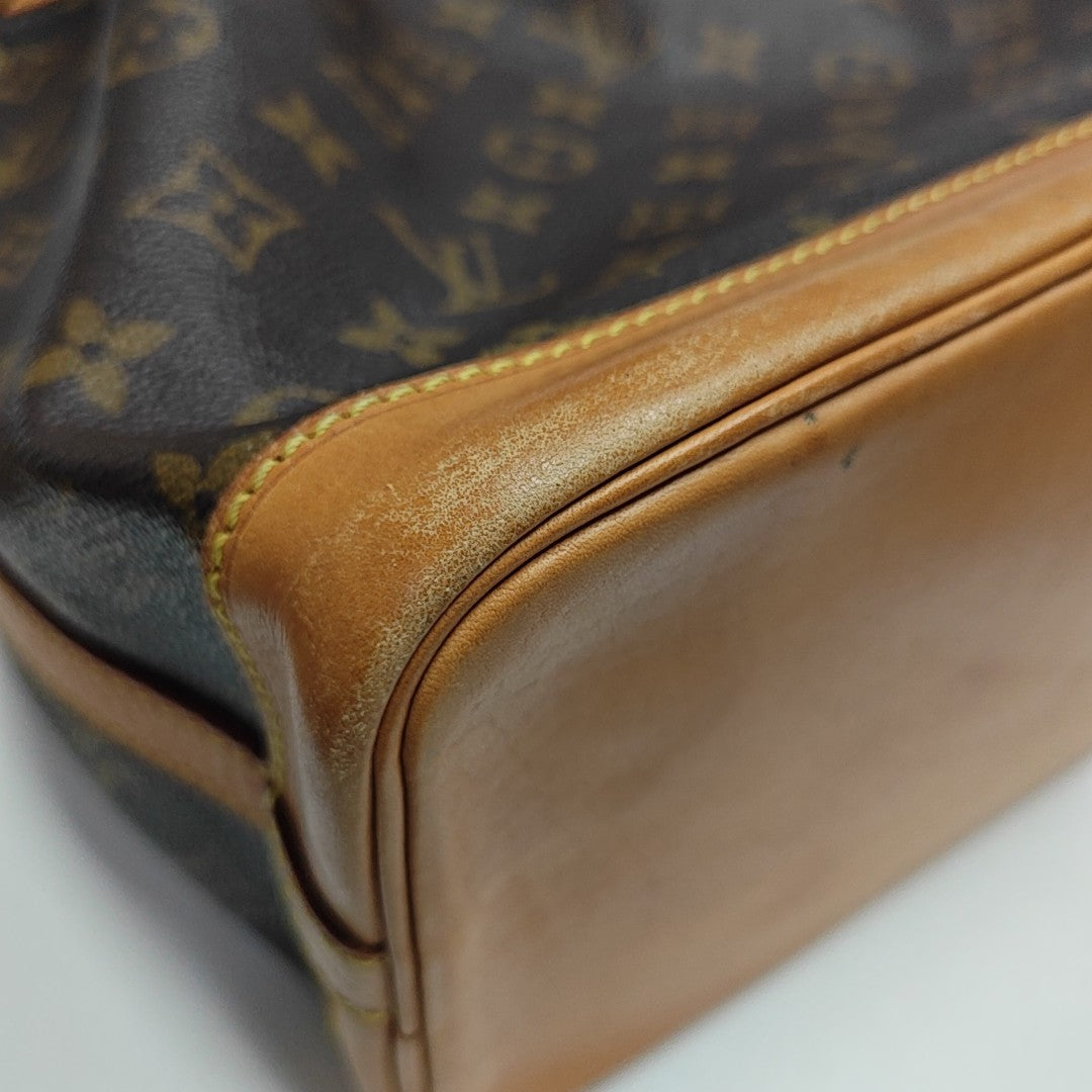 NOÉ BB Monogram Coated Canvas Brown