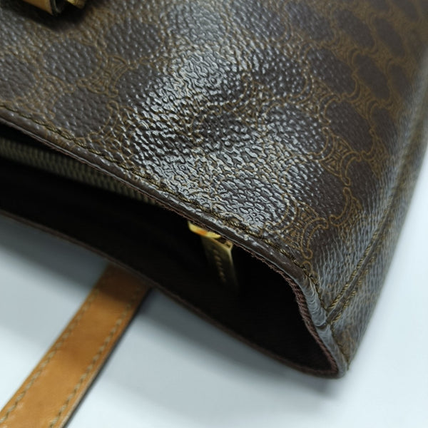 MACADAM TOTE Coated Canvas Brown