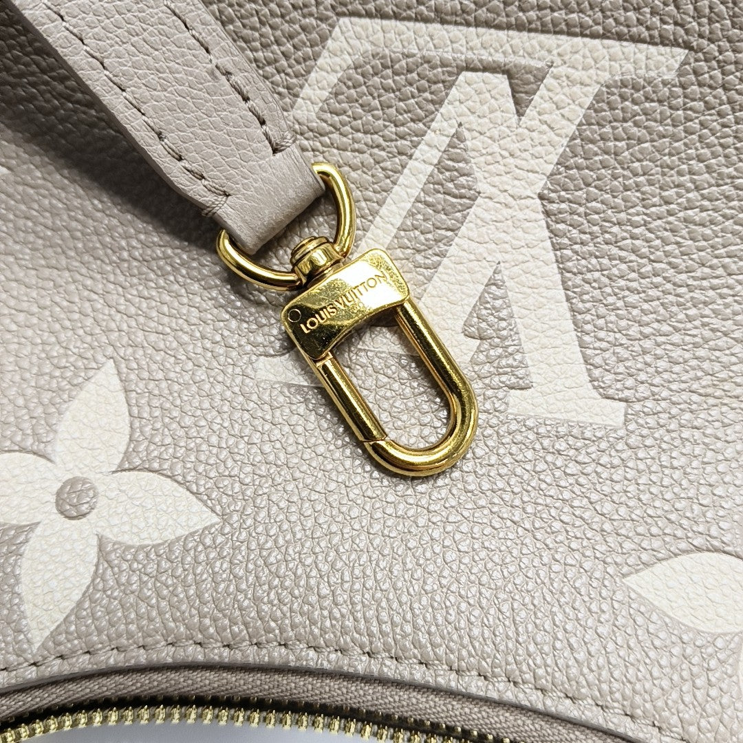BOULOGNE Monogram Calfskin Gray