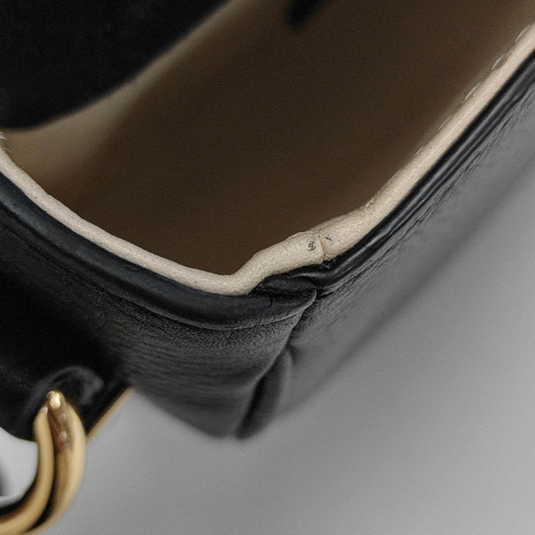 PONT 9 MM Calfskin Black