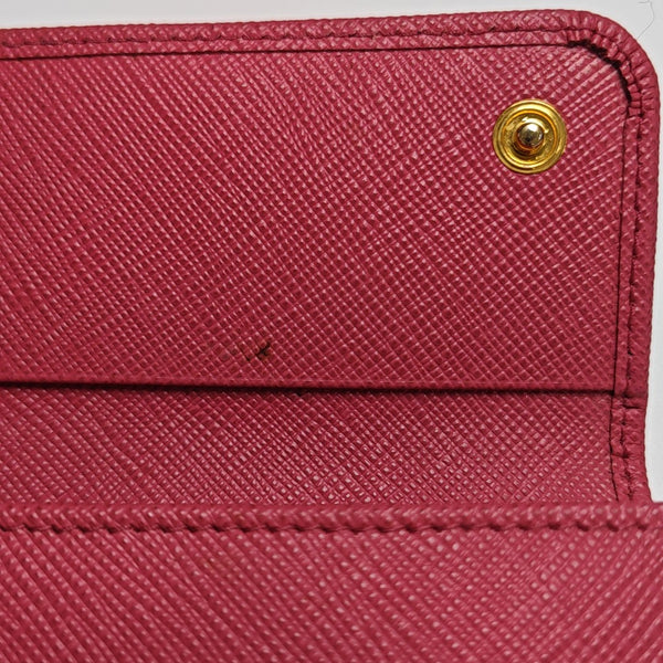 Calfskin Key Pouch Red