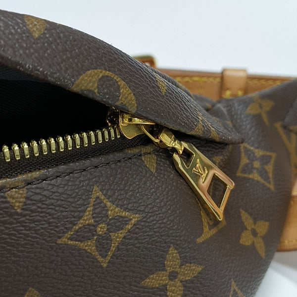 BUMBAG Monogram Coated Canvas Brown