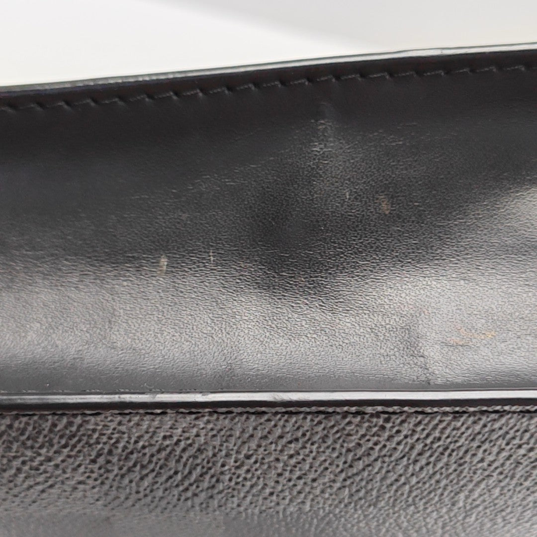 Pochette Voyag MM Damier Graphite Coated Canvas Gray