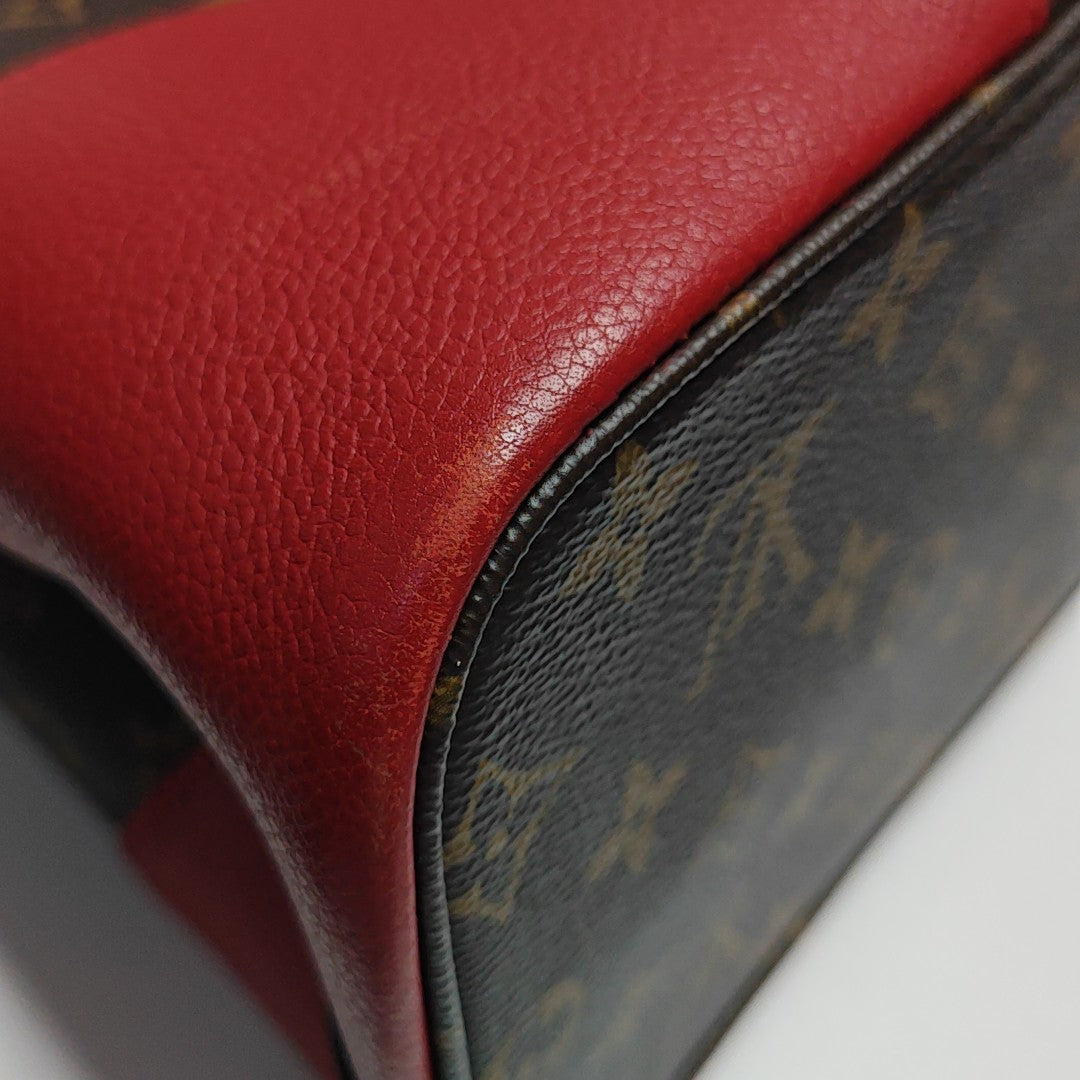 FLANDRIN Monogram Coated Canvas Brown
