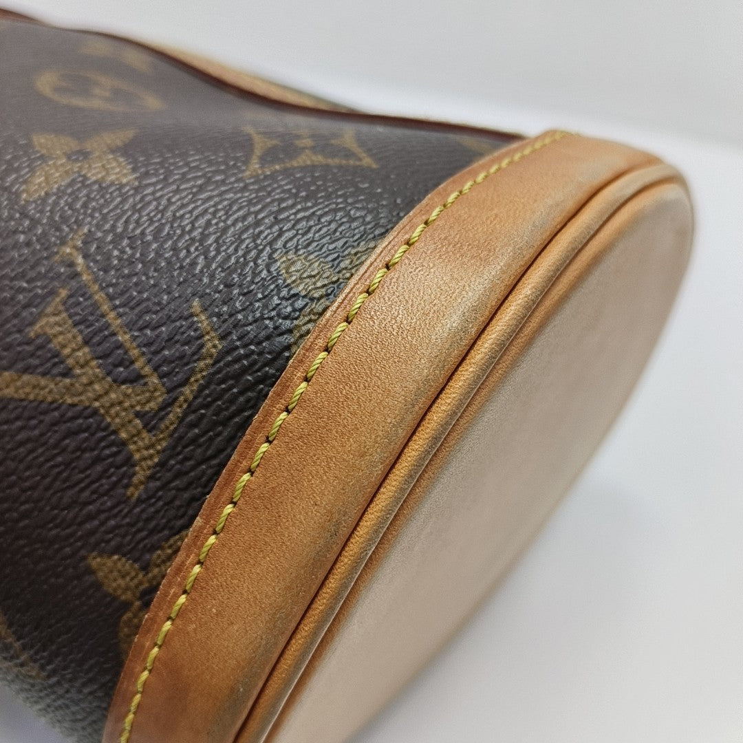 DUFFLE Monogram Coated Canvas Brown