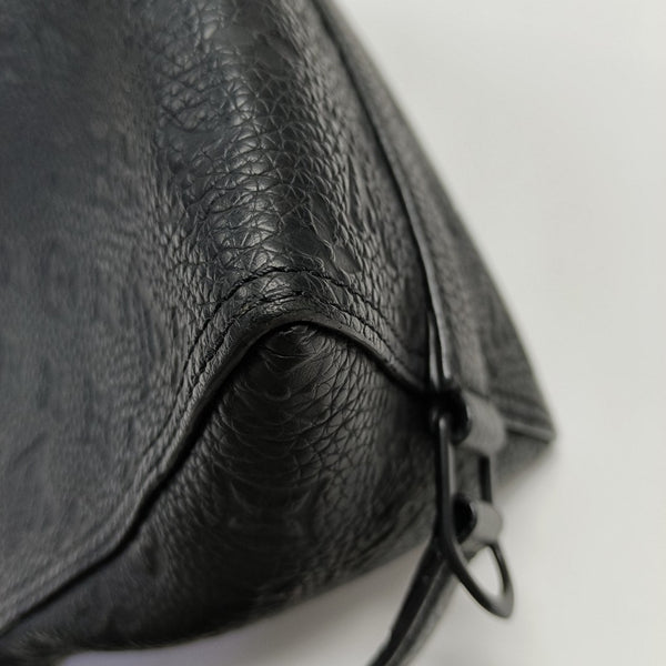 TRIANGLE Monogram Calfskin Black