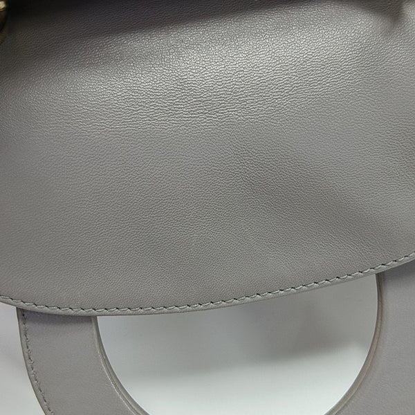 Lady Dior Medium Cannage Lambskin Gray