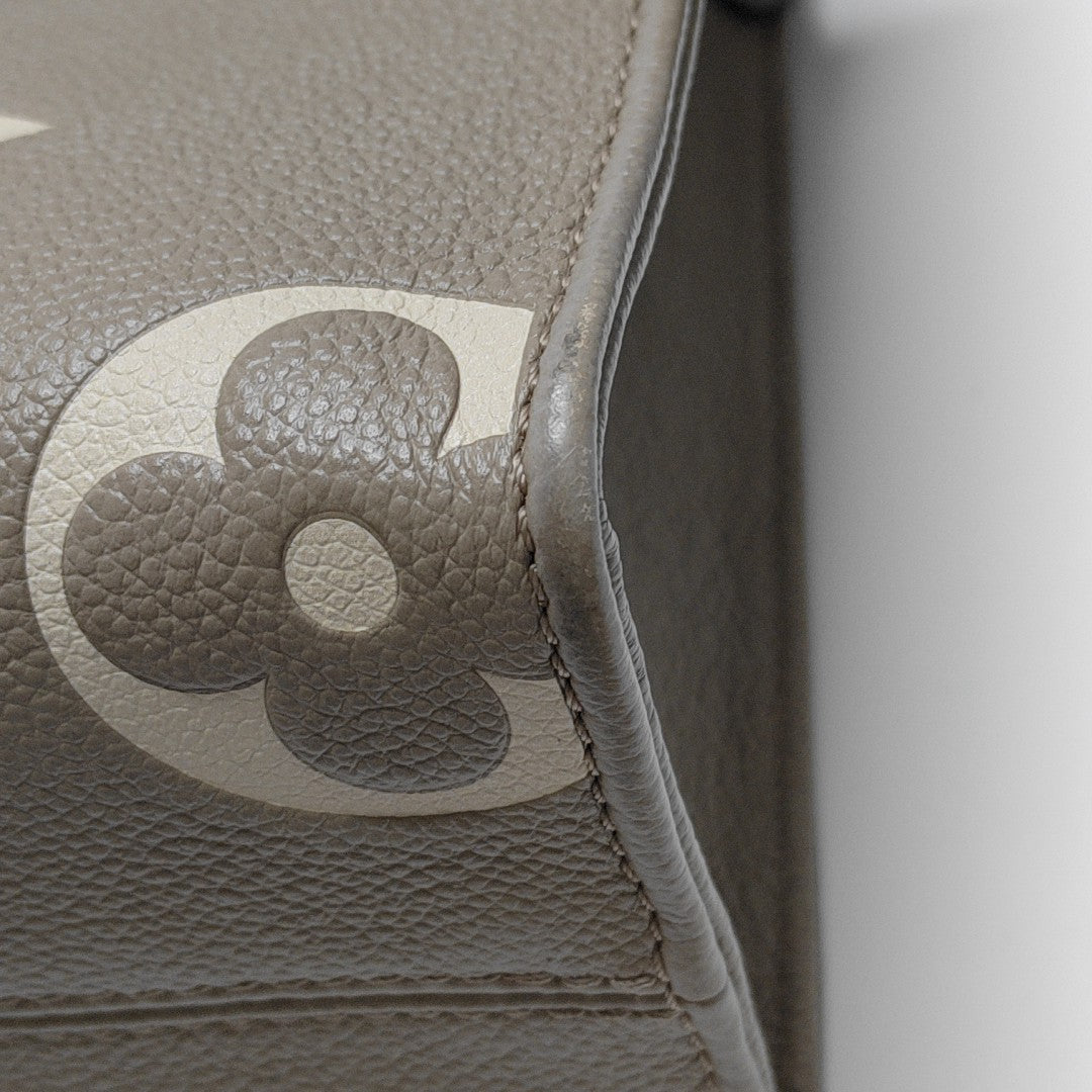 ONTHEGO PM Monogram Calfskin Gray