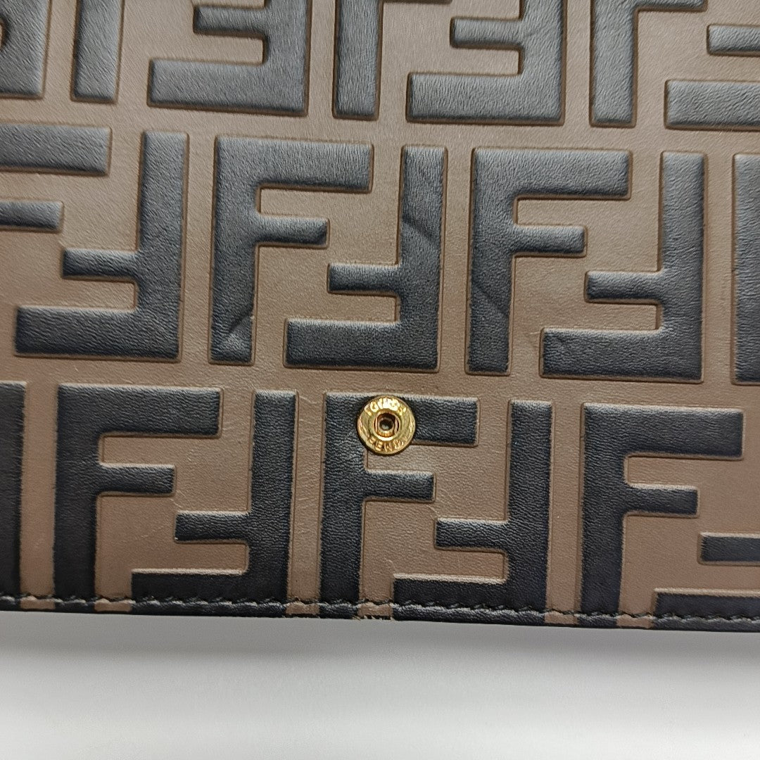 Diamonds Calfskin Brown