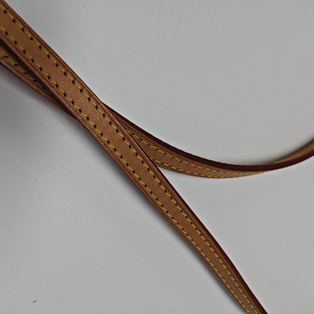 NÉONOÉ Nano Monogram Coated Canvas Brown