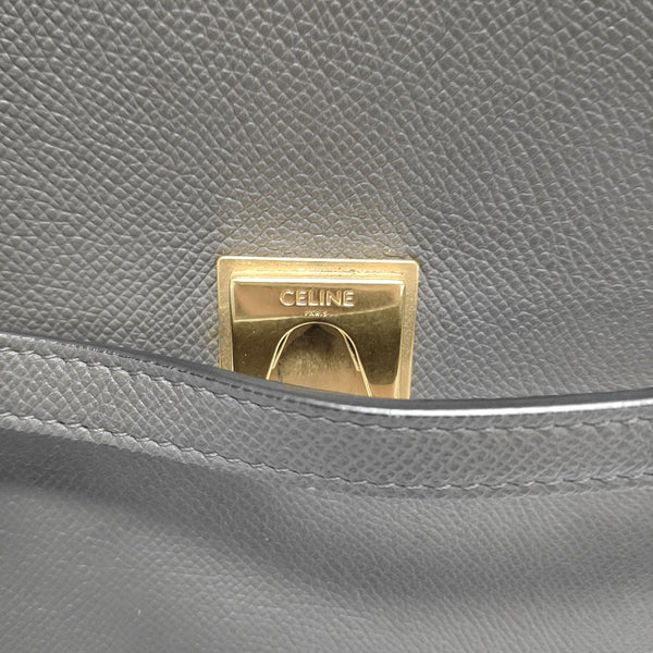 BELT Micro Calfskin Gray
