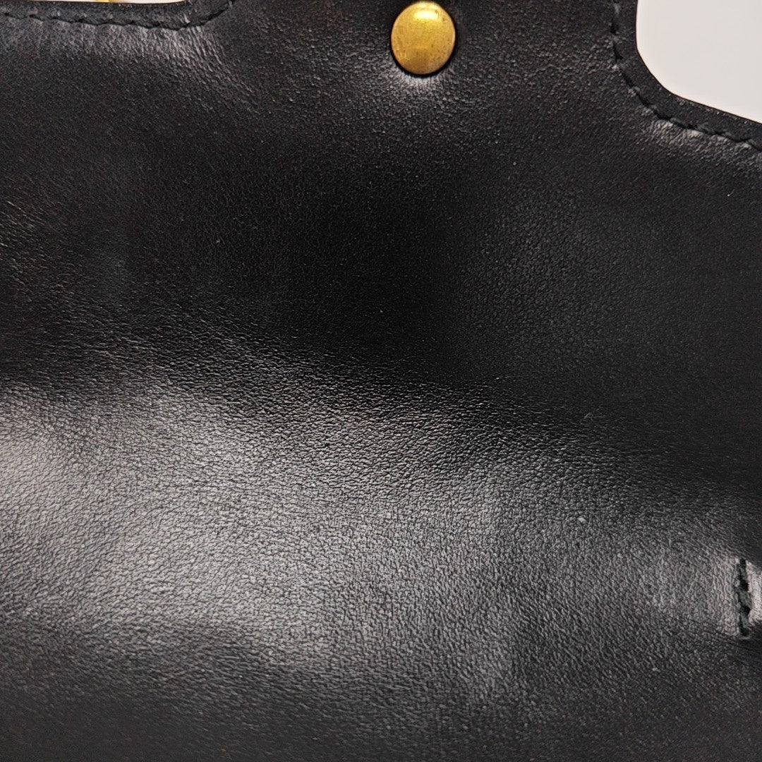 GG Marmont Mini Quilted Calfskin Black