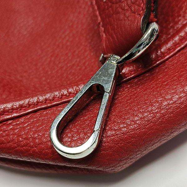 Authenticated pre-owned  Evelyne PM Clemence Red - Shoulder Bag at Looply