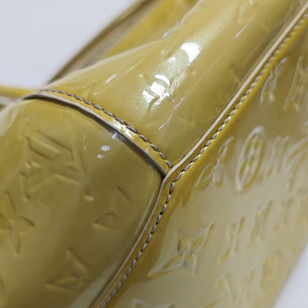 SHERWOOD Monogram Patent Leather Yellow