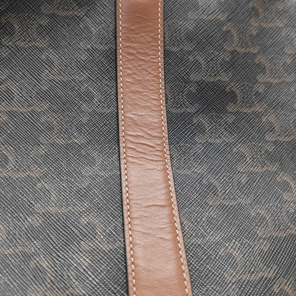 TRIOMPHE CANVAS Small Coated Canvas Brown