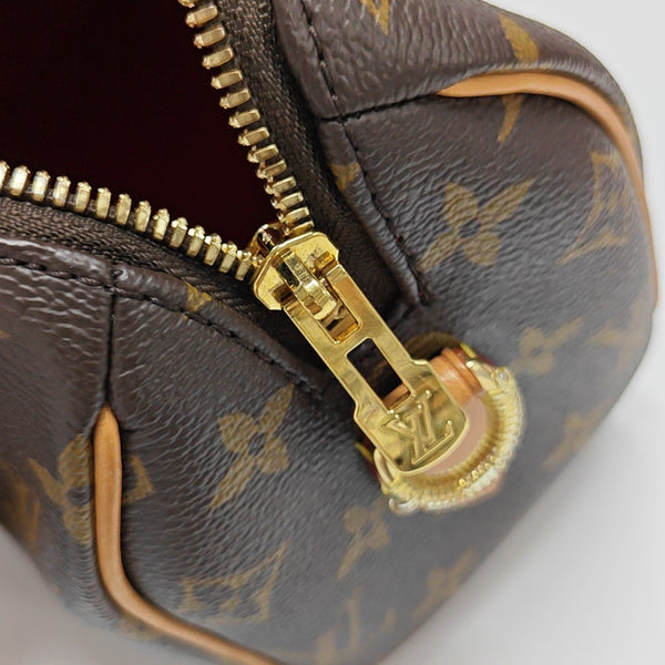 SPEEDY 20 Monogram Coated Canvas Brown