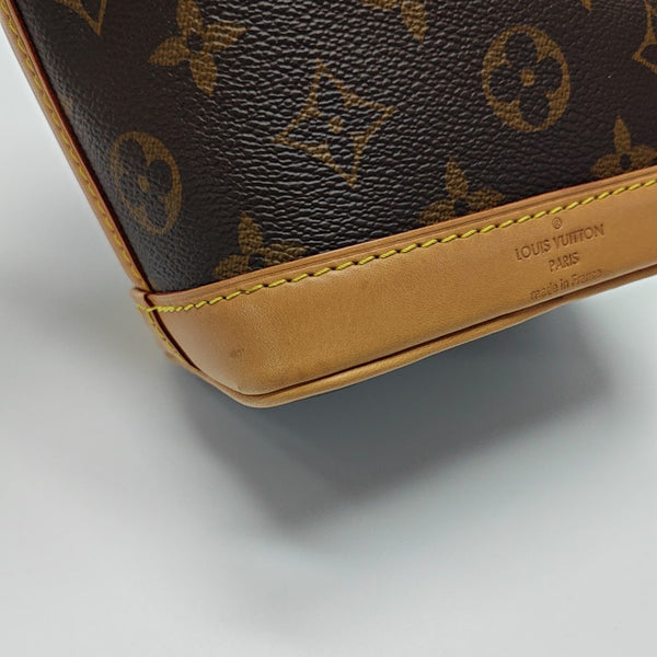 NOÉ Nano Monogram Coated Canvas Brown